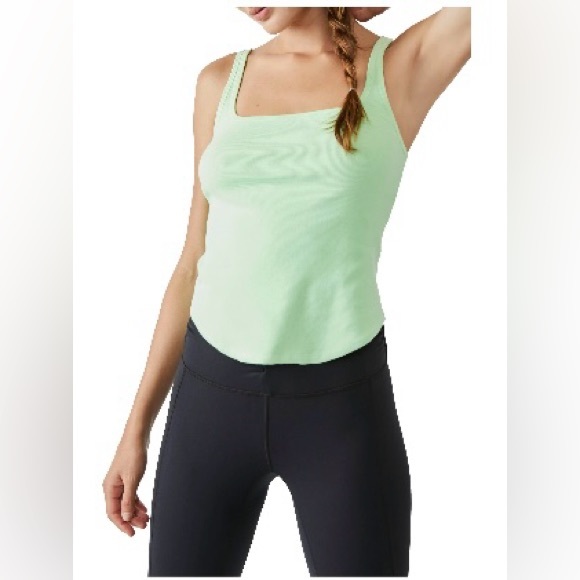 FP Movement by Free People Tops - FP Movement Throw & Go tank. Small. Color: Palm Beach
